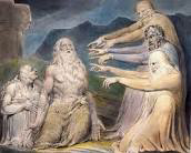 William Blakes, Job Rebuked by his friends